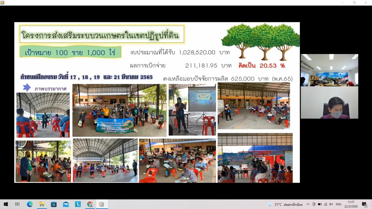 title - ผู้ตรวจราชการกรม ประชุมตรวจติดตามความก้าวหน้าผลการดำเนินงานตามแผนการตรวจราชการ ประจำปีงบประมาณ พ.ศ. 2565 ของ ส.ป.ก. รอบที่ 1 เขตตรวจราชการที่ 4 (ส.ป.ก.สุพรรณบุรี)